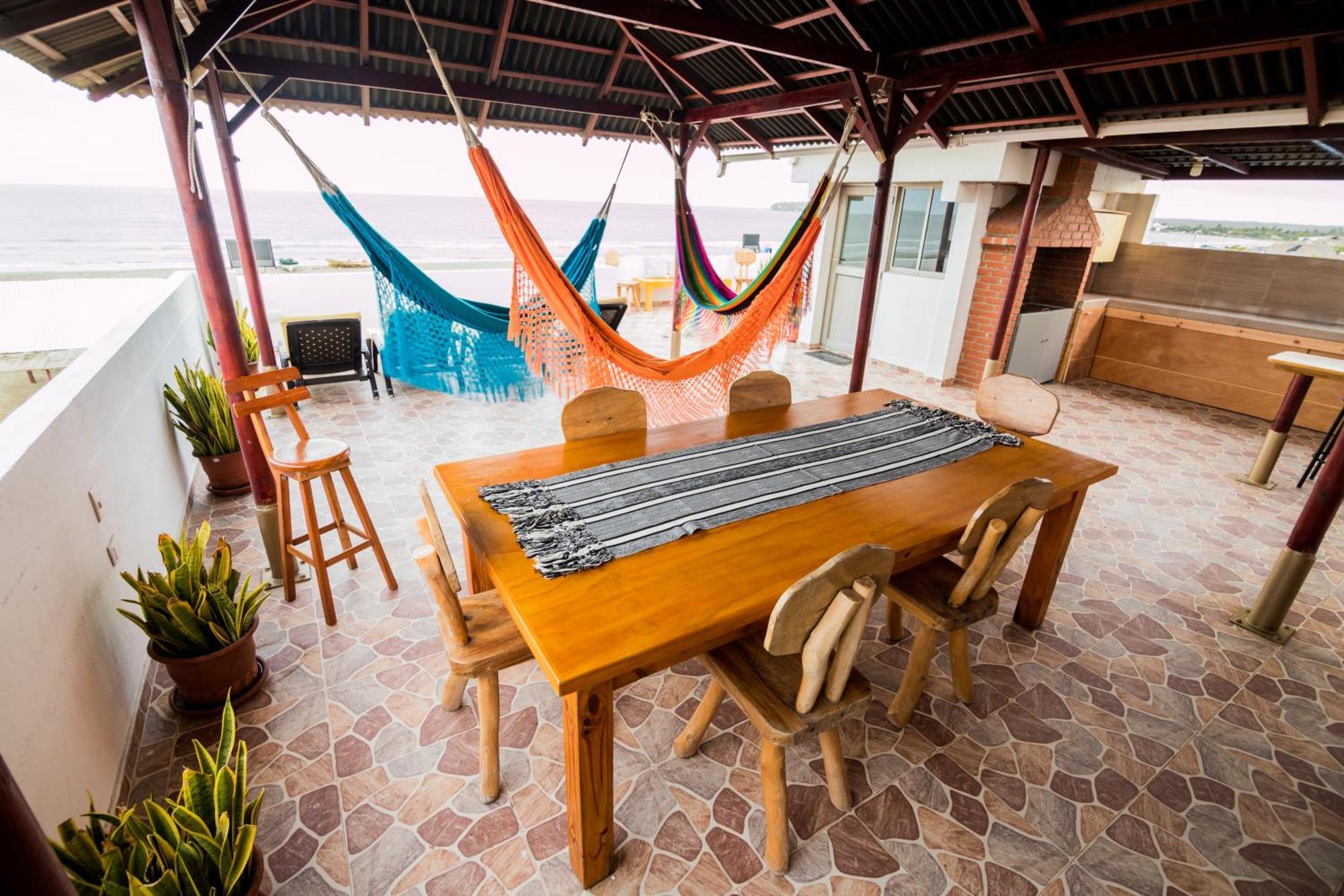Makena La Boquilla Beach Hostel Cartagena Exterior foto
